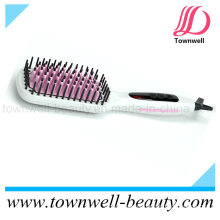 Ionic Hot Brush Hair Straightening Brush